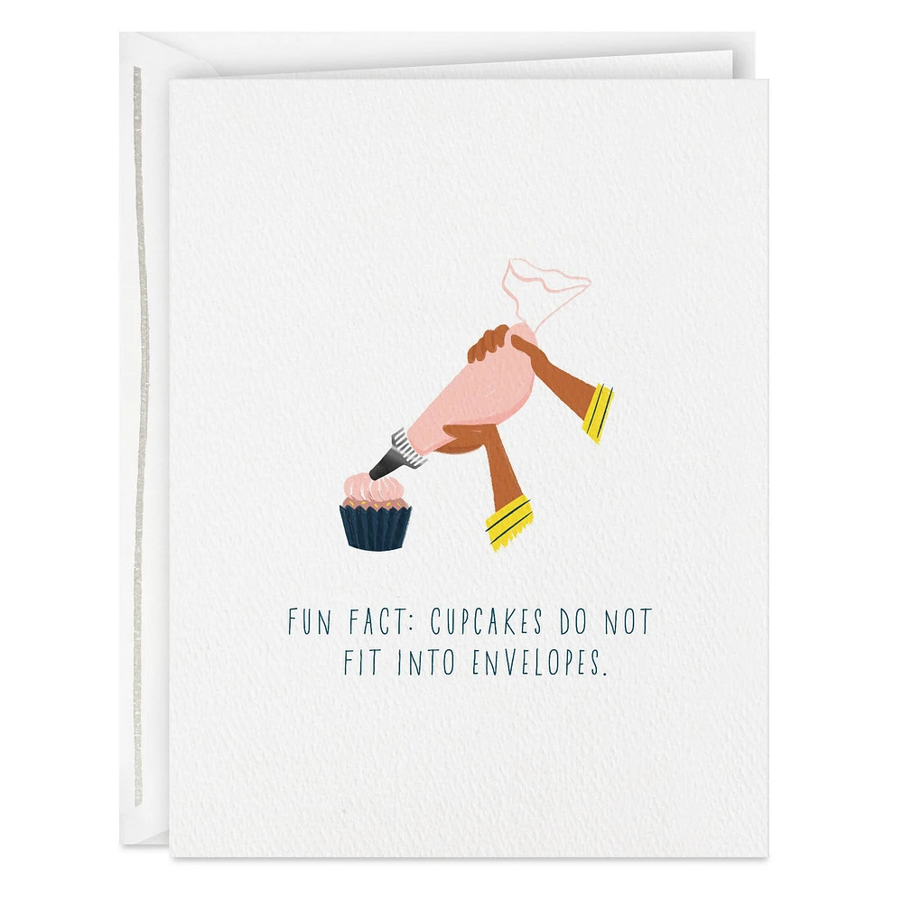 Cupcakes Don't Fit Funny Birthday Card for only USD 3.99 | Hallmark
