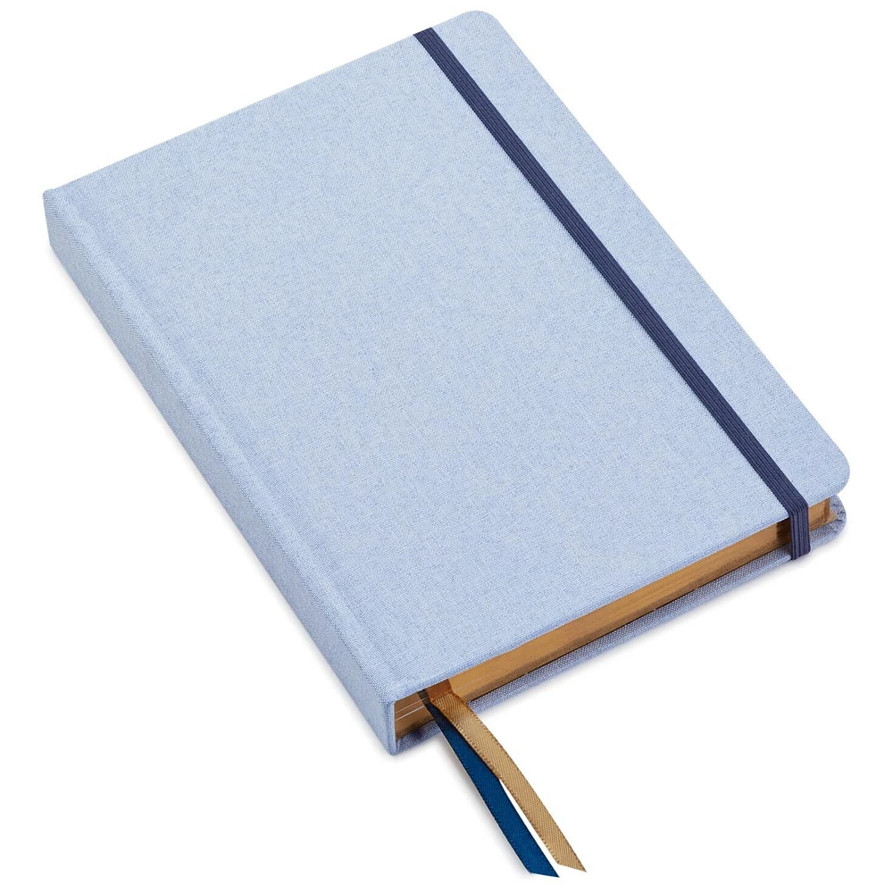 Blue Chambray Notebook for only USD 19.99 | Hallmark