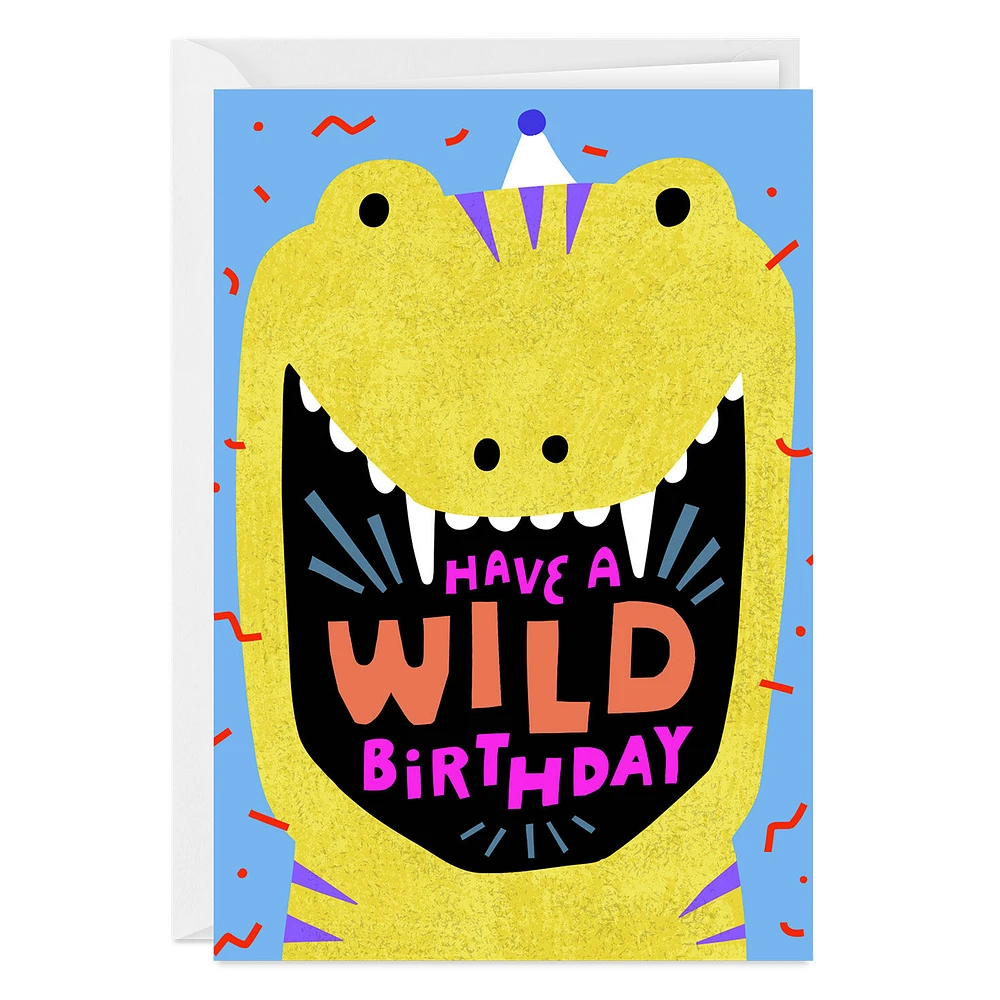 Wild Dino Custom Birthday Card for only USD 4.99 | Hallmark