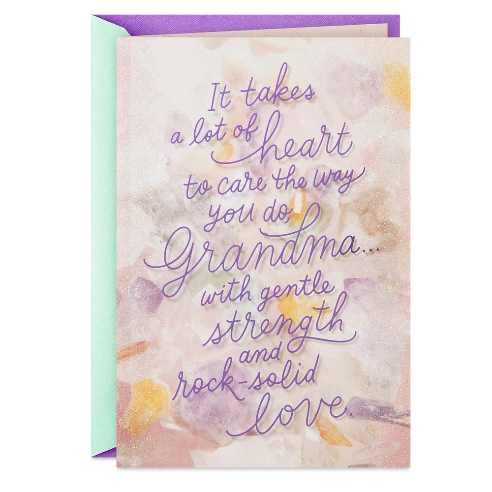 Gentle Strength and Rock-Solid Love Birthday Card for Grandma for only USD 7.59 | Hallmark