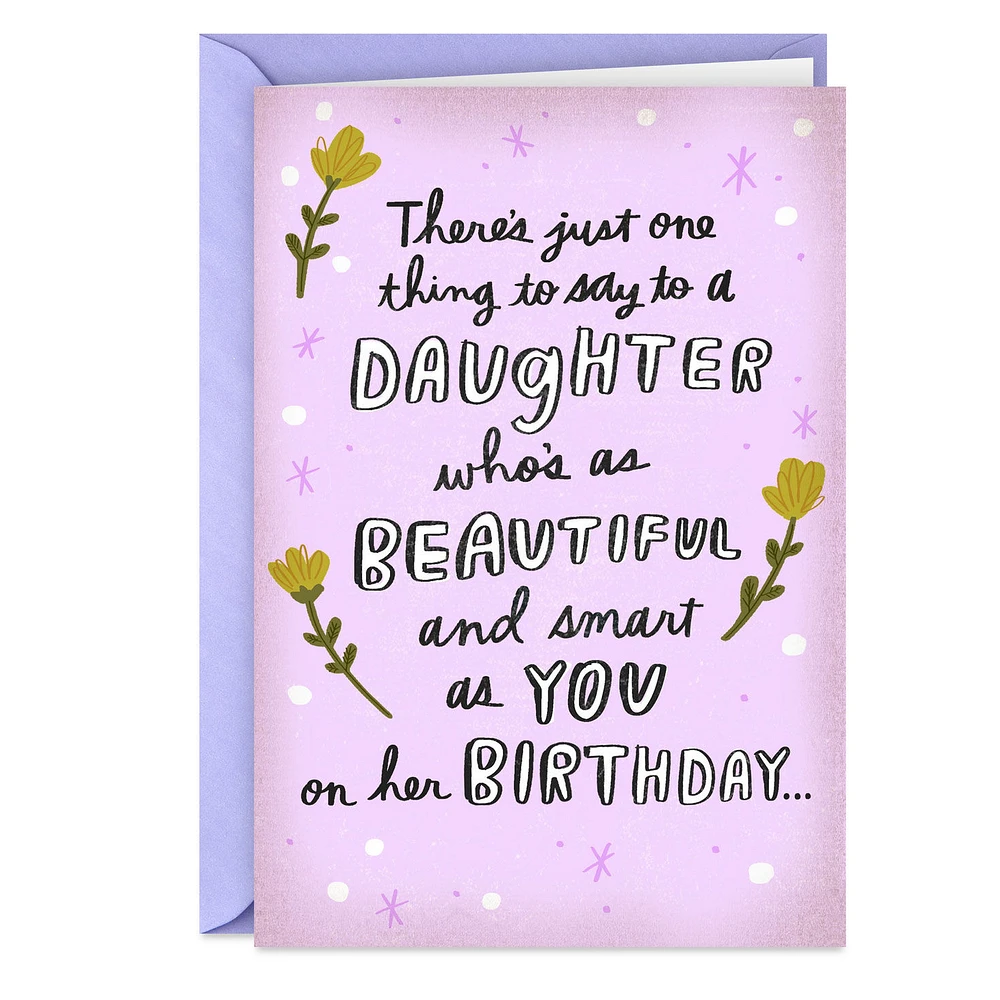 Just One Thing to Say Funny Birthday Card for Daughter for only USD 3.99 | Hallmark