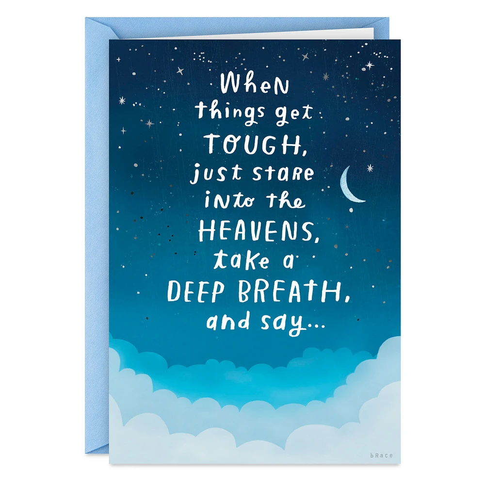 Just Ask the Heavens for a #!@*ing Break Funny Encouragement Card for only USD 4.49 | Hallmark