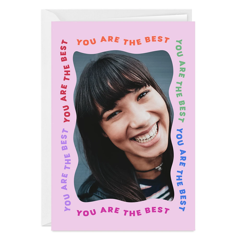 Personalized You’re the Best Frame Photo Card for only USD 4.99 | Hallmark