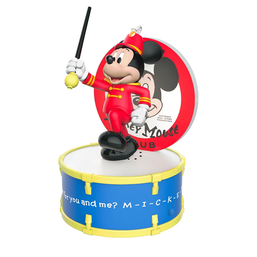 Disney The Mickey Mouse Club 70 Years of Music and Fun Musical Ornament With Light for only USD 30.99 | Hallmark