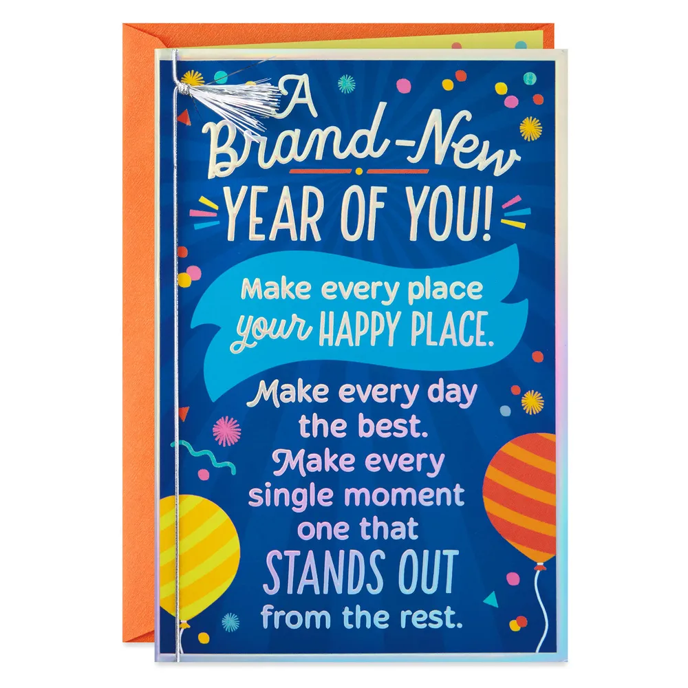Brand-New Year of You Birthday Card for only USD 3.99 | Hallmark