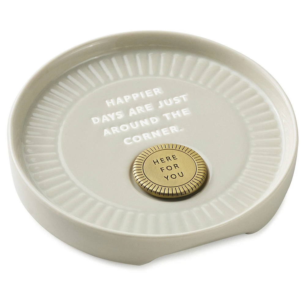 Sun and Rays Round Trinket Dish With Token for only USD 24.99 | Hallmark