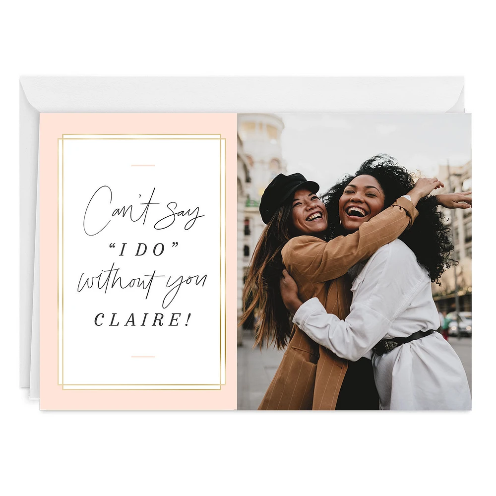 Personalized Be a Part of the Celebration Photo Card for only USD 4.99 | Hallmark