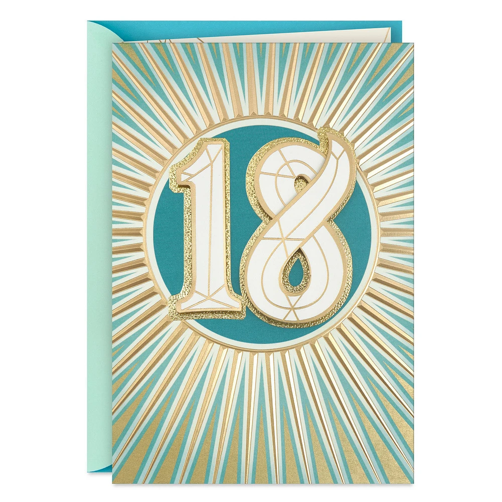 Celebrating Discoveries 18th Birthday Card for only USD 8.59 | Hallmark
