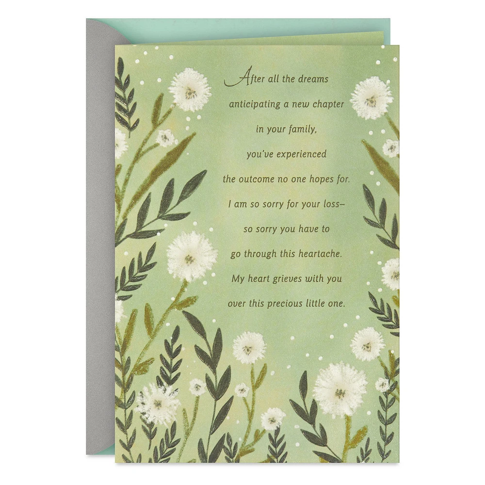 My Heart Grieves With You Religious Sympathy Card for Loss of Baby for only USD 3.99 | Hallmark