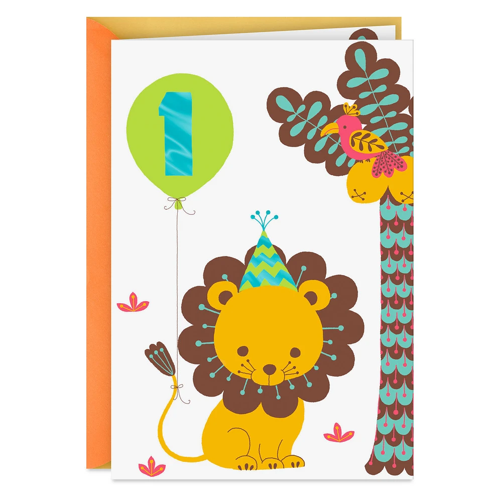 Cutest Cub in the Jungle First Birthday Card for Boys for only USD 2.99 | Hallmark