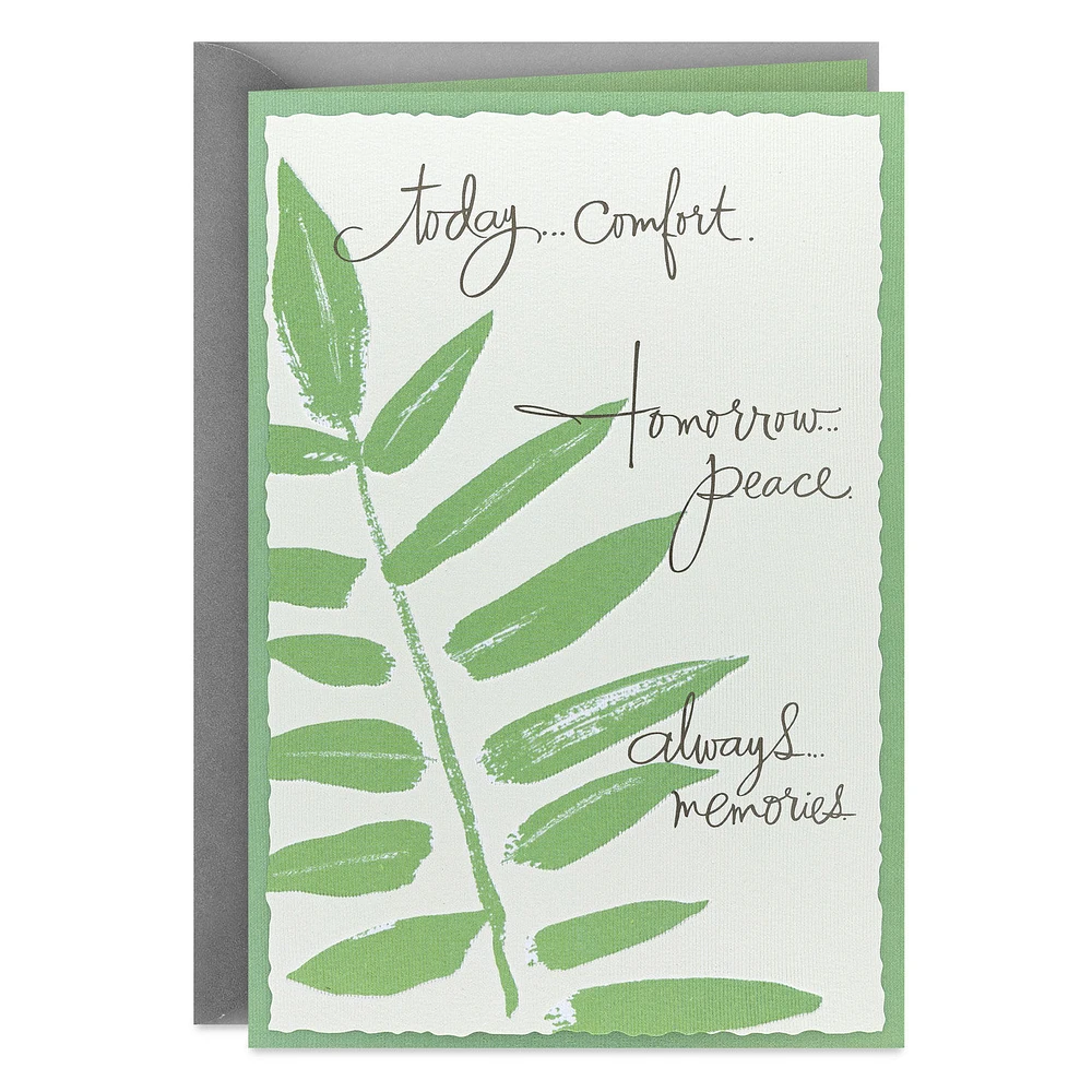 Comfort, Peace and Memories Sympathy Card for only USD 7.99 | Hallmark
