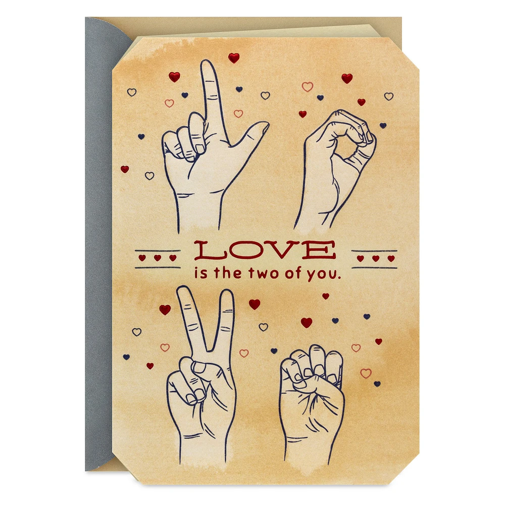 Love Is the Two of You Anniversary Card for Couple for only USD 4.99 | Hallmark