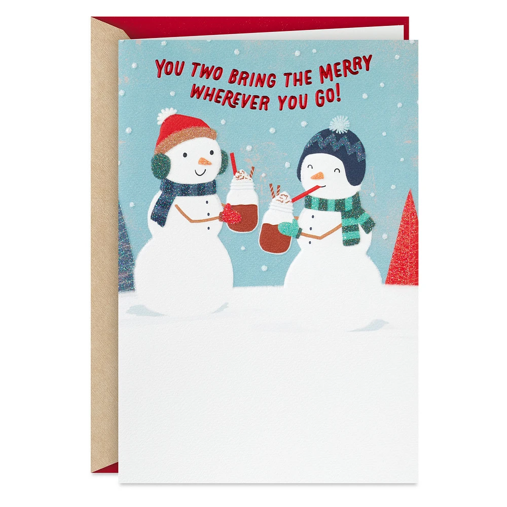 You Two Bring the Merry Christmas Card for Both for only USD 4.99 | Hallmark