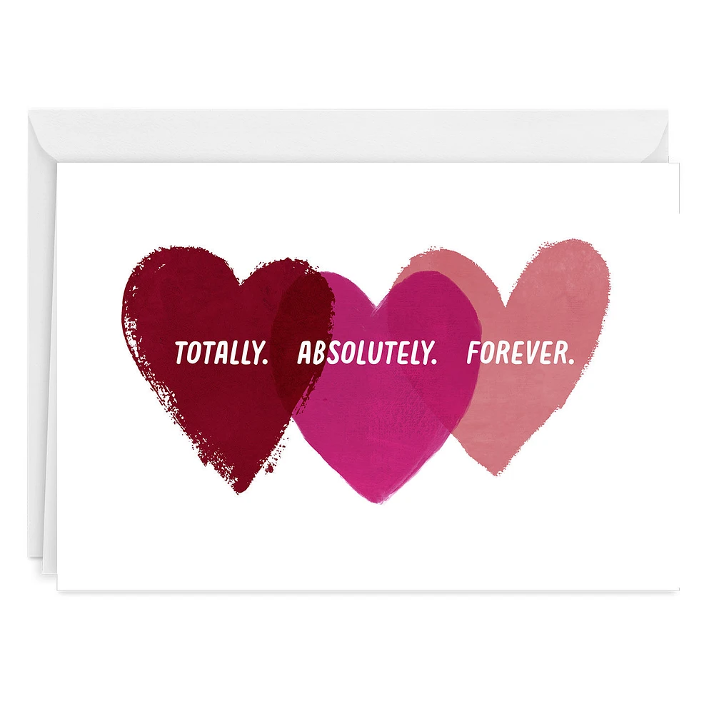 Personalized Red and Pink Hearts Love Card for only USD 4.99 | Hallmark