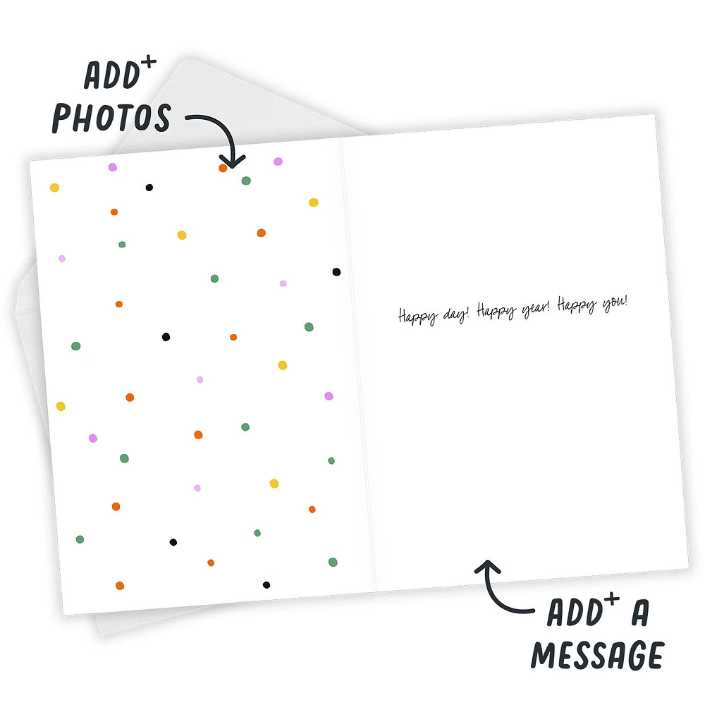 Happy Candles Custom Birthday Card for only USD 4.99 | Hallmark