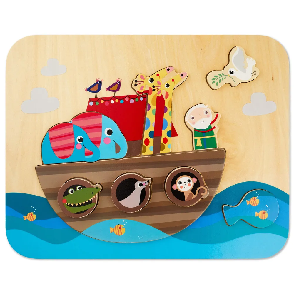 Noah's Ark 9-Piece Wood Puzzle for only USD 29.99 | Hallmark