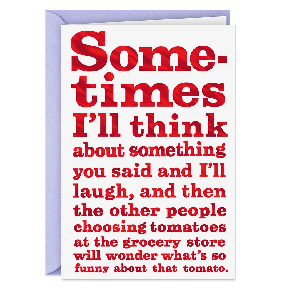 You're Good for Me Funny Friendship Card for only USD 4.49 | Hallmark