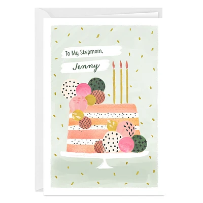 Pretty Pink Cake Custom Birthday Card for only USD 4.99 | Hallmark