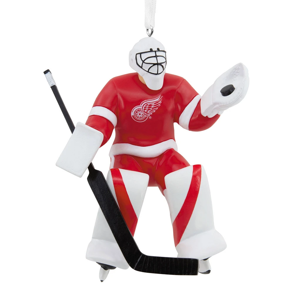 NHL Detroit Red Wings® Goalie Hallmark Ornament for only USD 14.99 | Hallmark