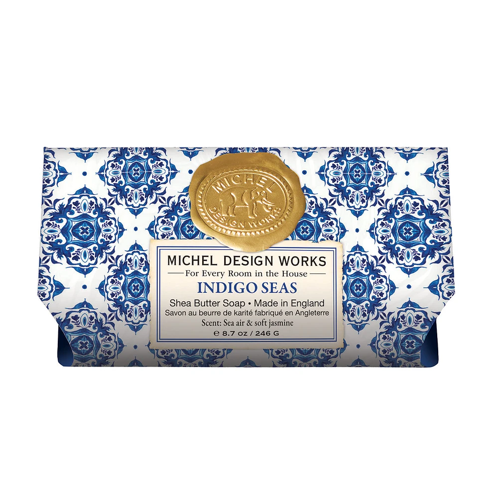 Michel Design Works Indigo Seas Large Bath Soap Bar for only USD 11.99 | Hallmark