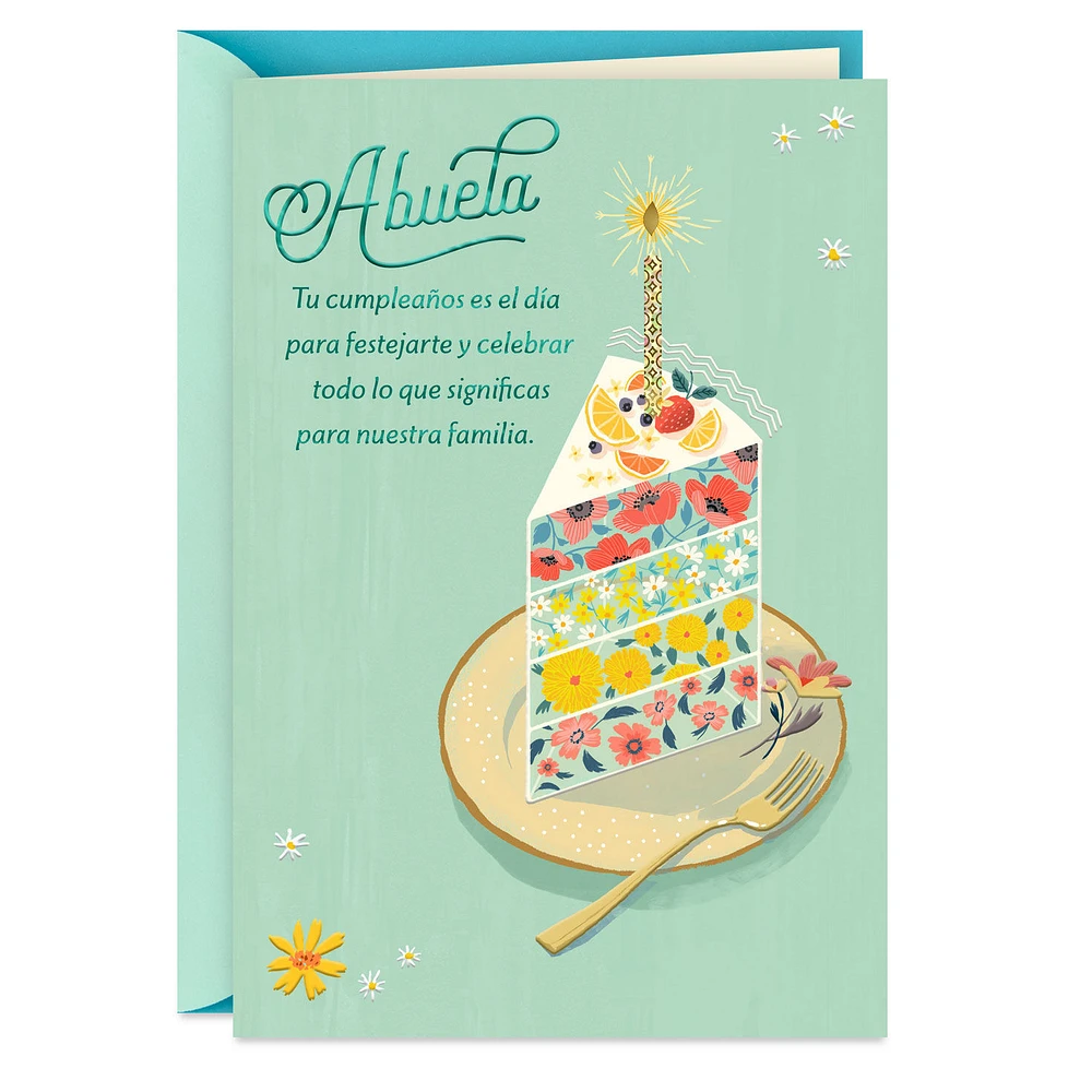 You're Loved All Year Long Spanish-Language Birthday Card for Grandma for only USD 3.59 | Hallmark