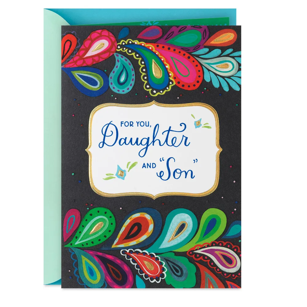 Putting Love at the Center Anniversary Card for Daughter and Son-in-Law for only USD 4.99 | Hallmark