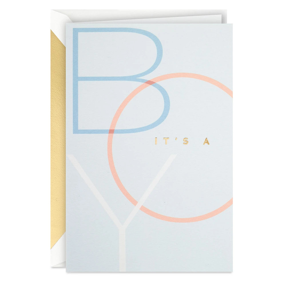 Enjoy Every Moment of Wonder New Baby Boy Card for only USD 5.99 | Hallmark