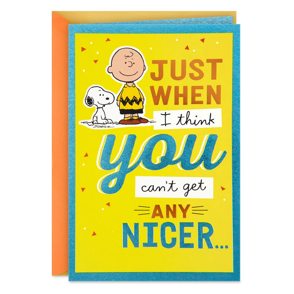 Peanuts® Charlie Brown and Snoopy So Very You Thank You Card for only USD 4.99 | Hallmark