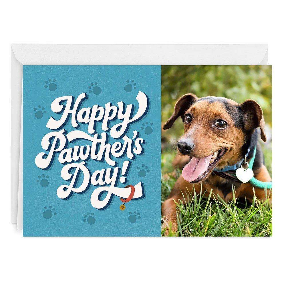 Happy Pawther's Day Custom Father's Day Card for Pet Dad for only USD 4.99 | Hallmark