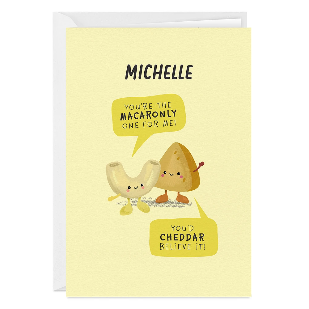 Mac and Cheese Custom Romantic Love Card for only USD 4.99 | Hallmark