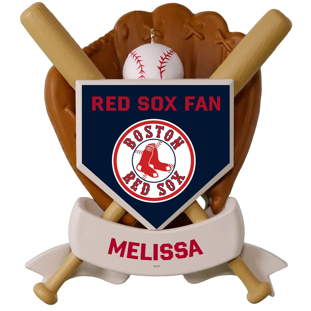 MLB Boston Red Sox™ Baseball Personalized Ornament