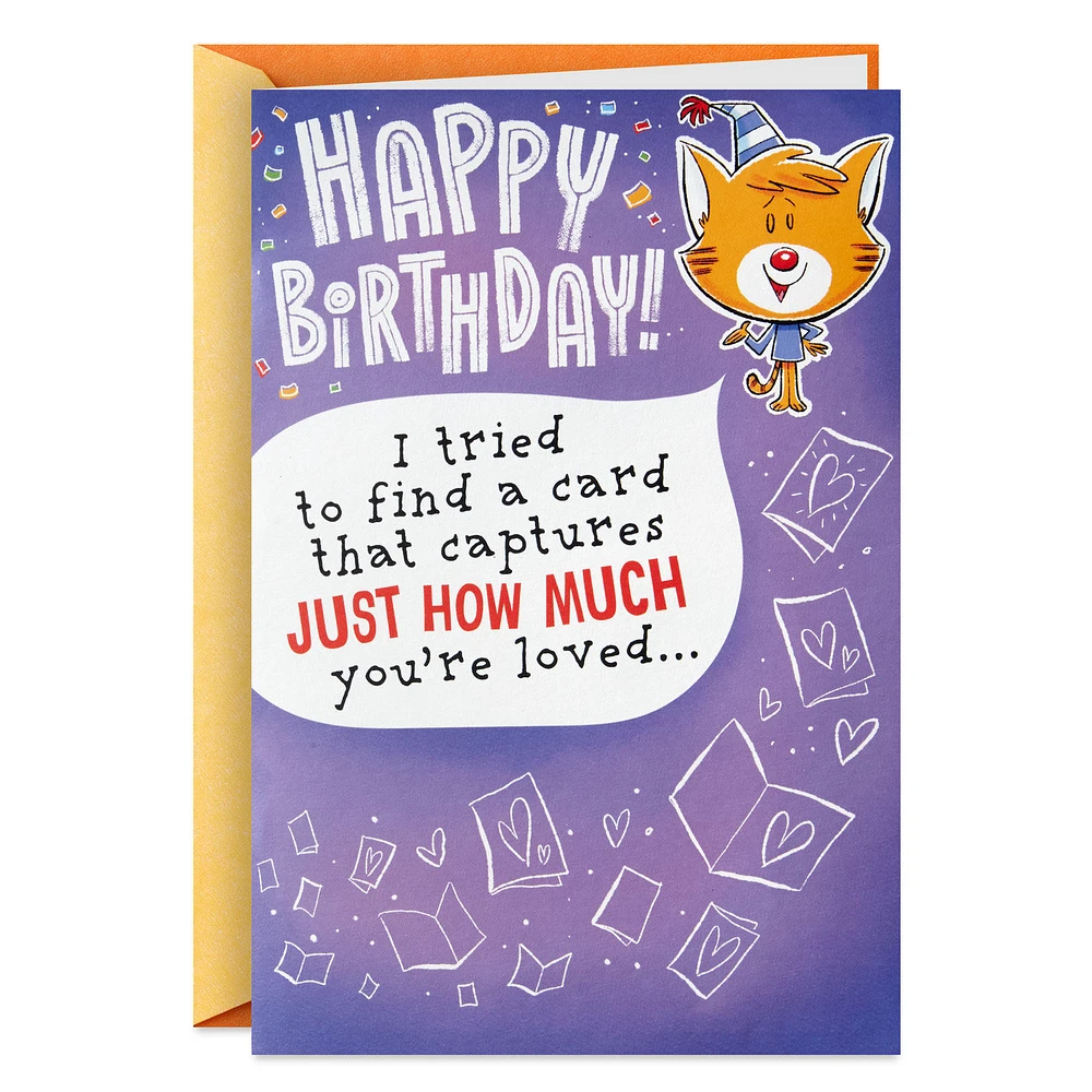 Love Explosion Funny Pop-Up Birthday Card With Sound for only USD 10.59 | Hallmark