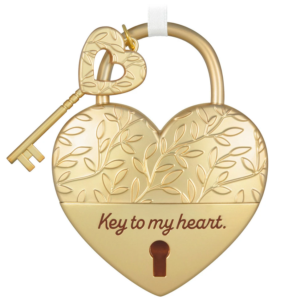 Key to My Heart Metal Ornament for only USD 24.99 | Hallmark