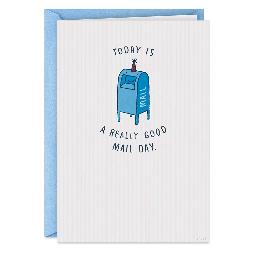 Today Is a Really Good Mail Day Blank Card for only USD 3.99 | Hallmark