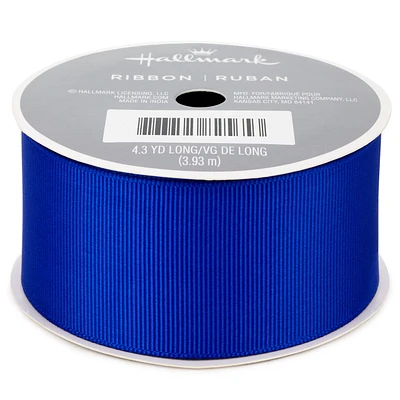 1.5" Royal Blue Grosgrain Ribbon, 12.9' for only USD 4.99 | Hallmark