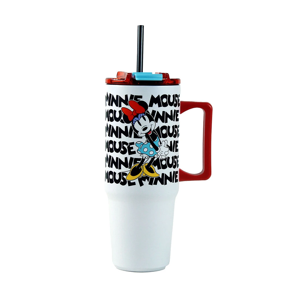 R Squared Disney Minnie Mouse White Stainless Steel Tumbler, 30 oz. for only USD 24.99 | Hallmark