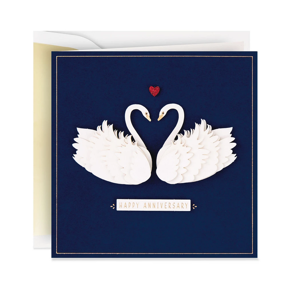 Lasting Love, Swans Anniversary Card for Couple for only USD 8.59 | Hallmark