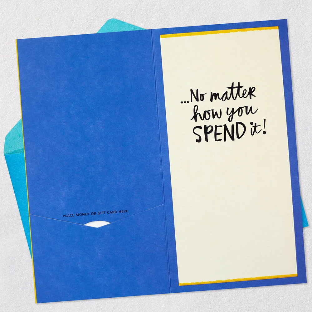 Hope It's Fantastic Money-Holder Birthday Card for only USD 2.99 | Hallmark