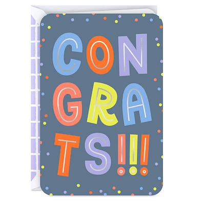 How Exciting Congratulations Card for only USD 2.99 | Hallmark