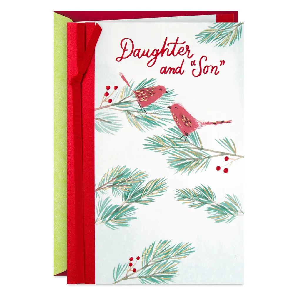 Being Part of Your Lives Christmas Card for Daughter and Her Husband for only USD 5.99 | Hallmark