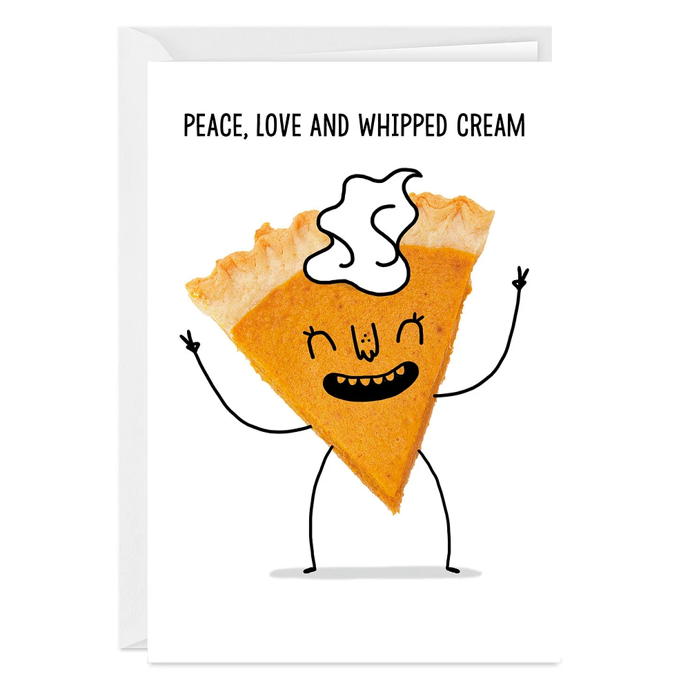 Fun Pumpkin Pie Custom Thanksgiving Card for only USD 4.99 | Hallmark