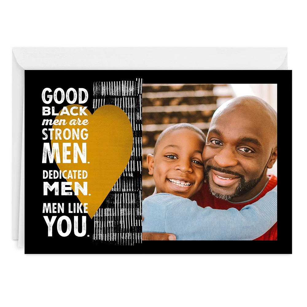 Personalized Good Black Men Like You Photo Card for only USD 4.99 | Hallmark