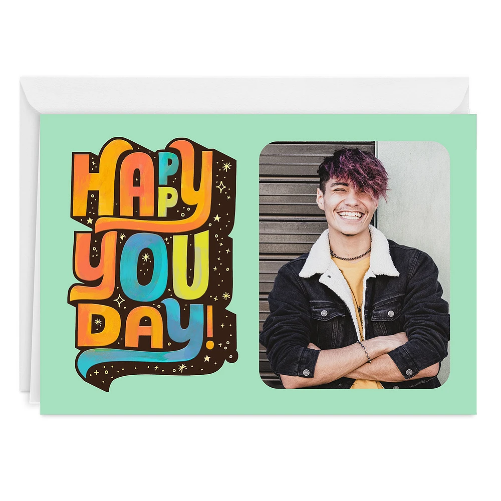 Personalized Happy You Day Birthday Photo Card for only USD 4.99 | Hallmark