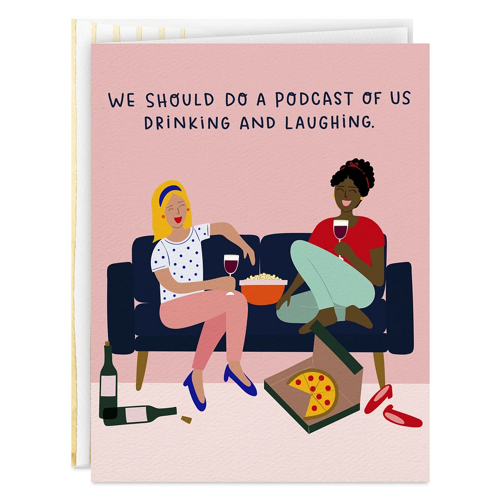 We Should Do a Podcast Friendship Card for Her for only USD 3.99 | Hallmark
