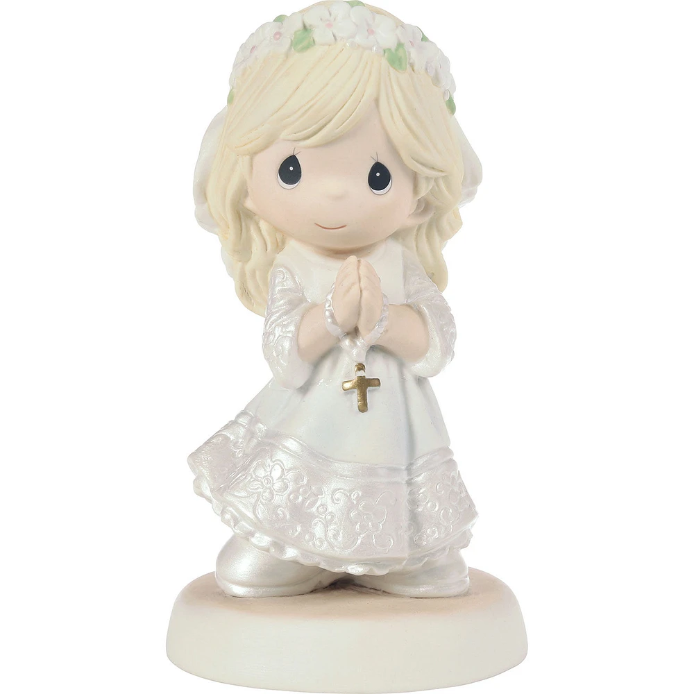 Precious Moments My First Communion Blonde Girl Figurine, 5.1" for only USD 55.00 | Hallmark