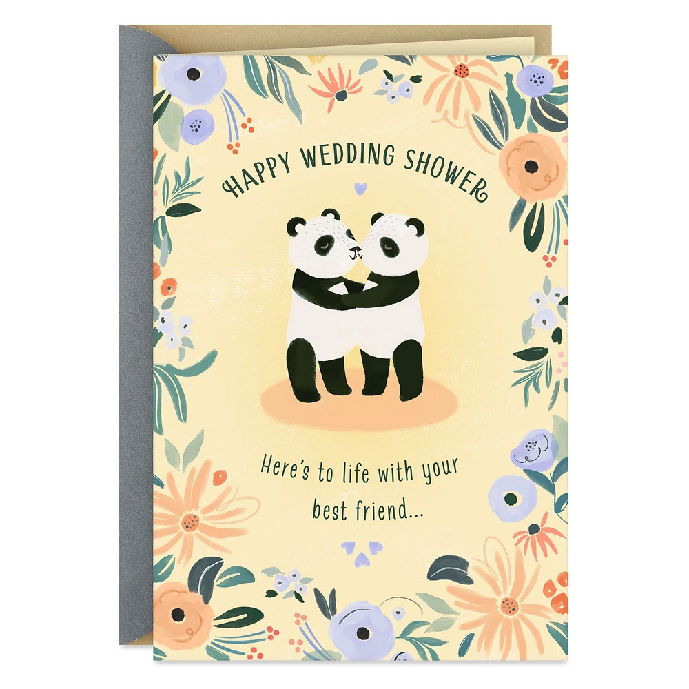 Here's to Life With Your Best Friend Wedding Shower Card for only USD 2.99 | Hallmark