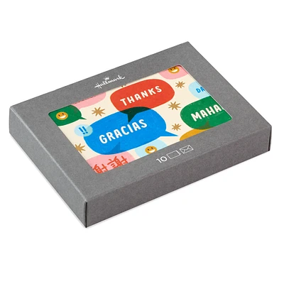 A World of Thanks Boxed Blank Thank-You Notes, Pack of 10 for only USD 10.49 | Hallmark