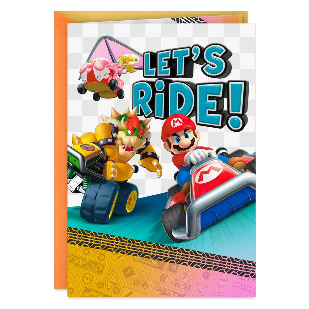 Nintendo Mario Kart™ Let's Ride Birthday Card for only USD 2.99 | Hallmark