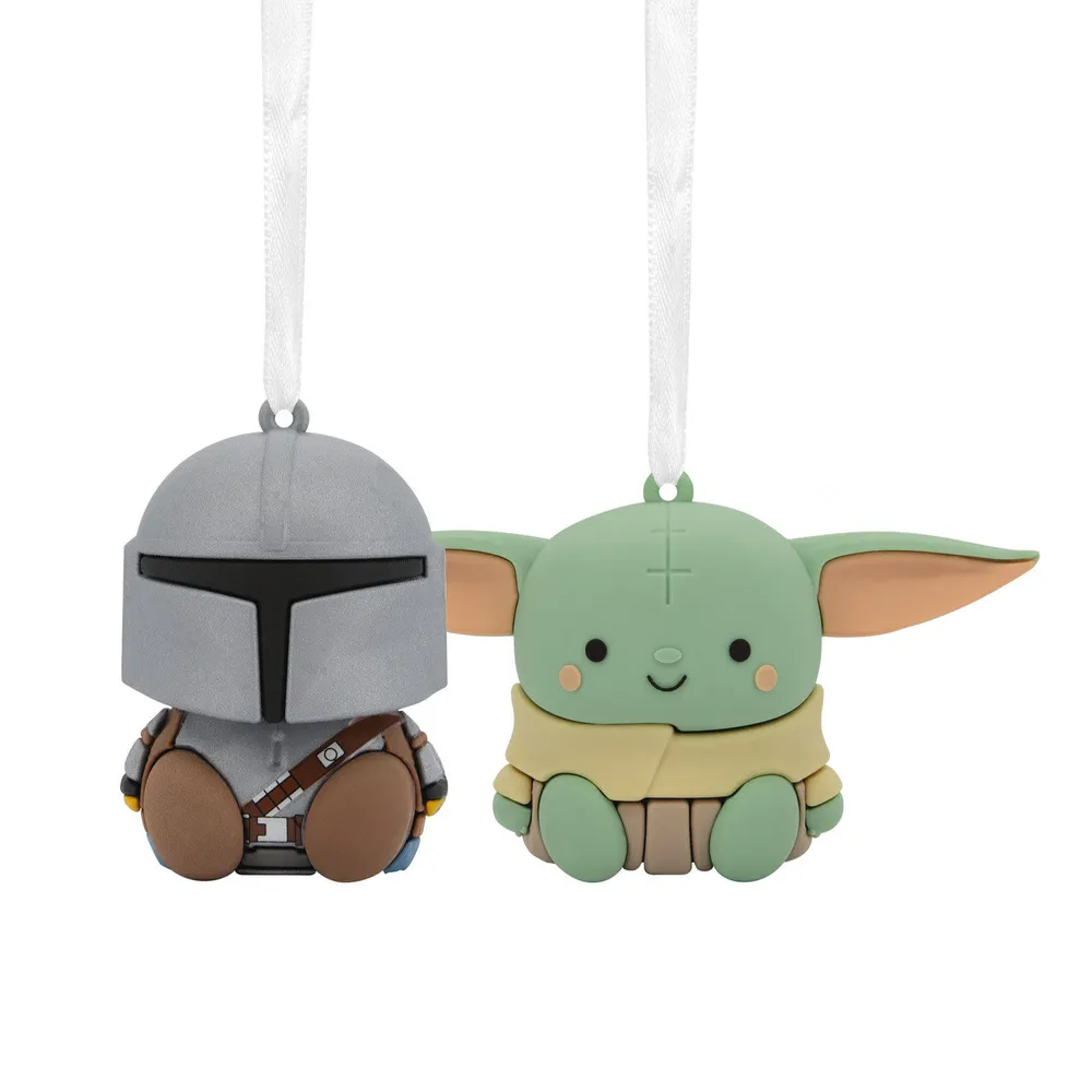 Better Together Star Wars: The Mandalorian™ and Grogu™ Magnetic Hallmark Ornaments, Set of 2 for only USD 14.99 | Hallmark