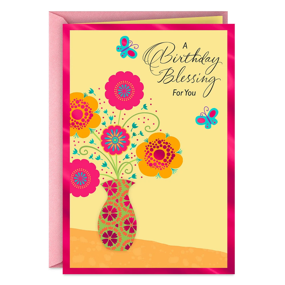 Blessings and Good Things Religious Birthday Card for only USD 2.50 | Hallmark
